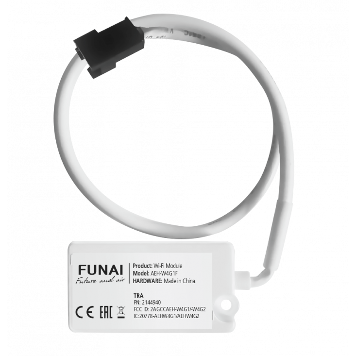 Wi-Fi-модуль FUNAI AEH-W4G1F для сплит-систем SENSEI 2025 (D06), SENSEI Inverter и мульти-сплит систем ORIGAMI AEH-W4G1F